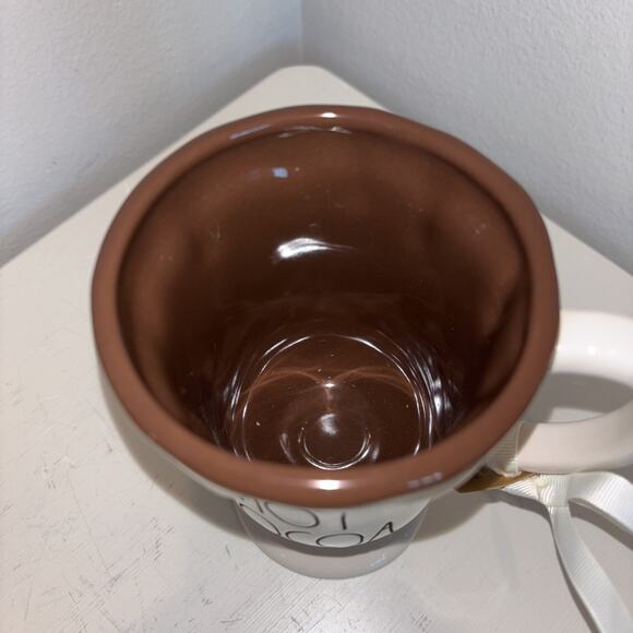 Rae Dunn Hot Cocoa Pedestal Tall Melting Chocolate Christmas Coffee Mug Cup - Picture 3 of 3